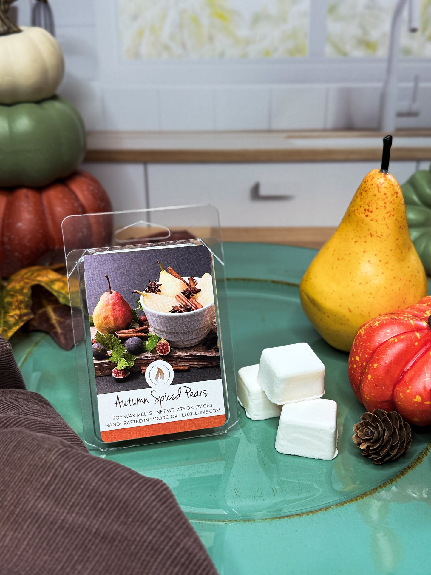 Autumn Spiced Pears