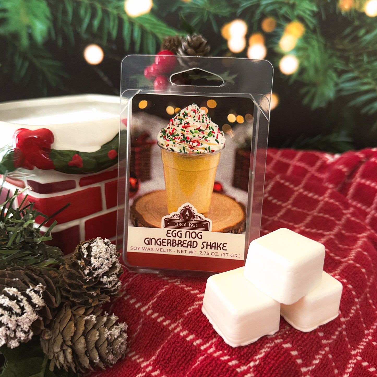 Egg Nog Gingerbread Shake