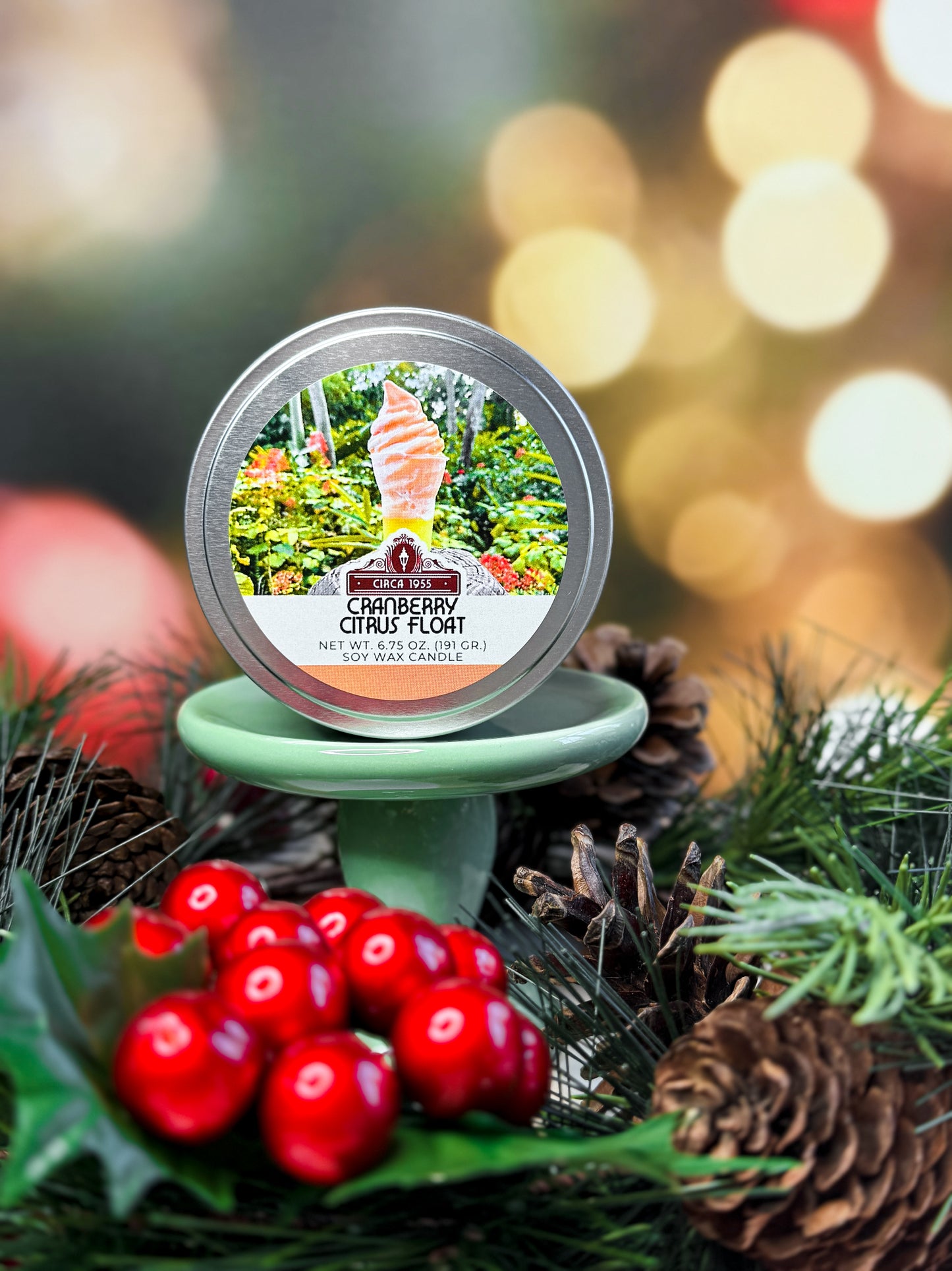 Cranberry Citrus Float