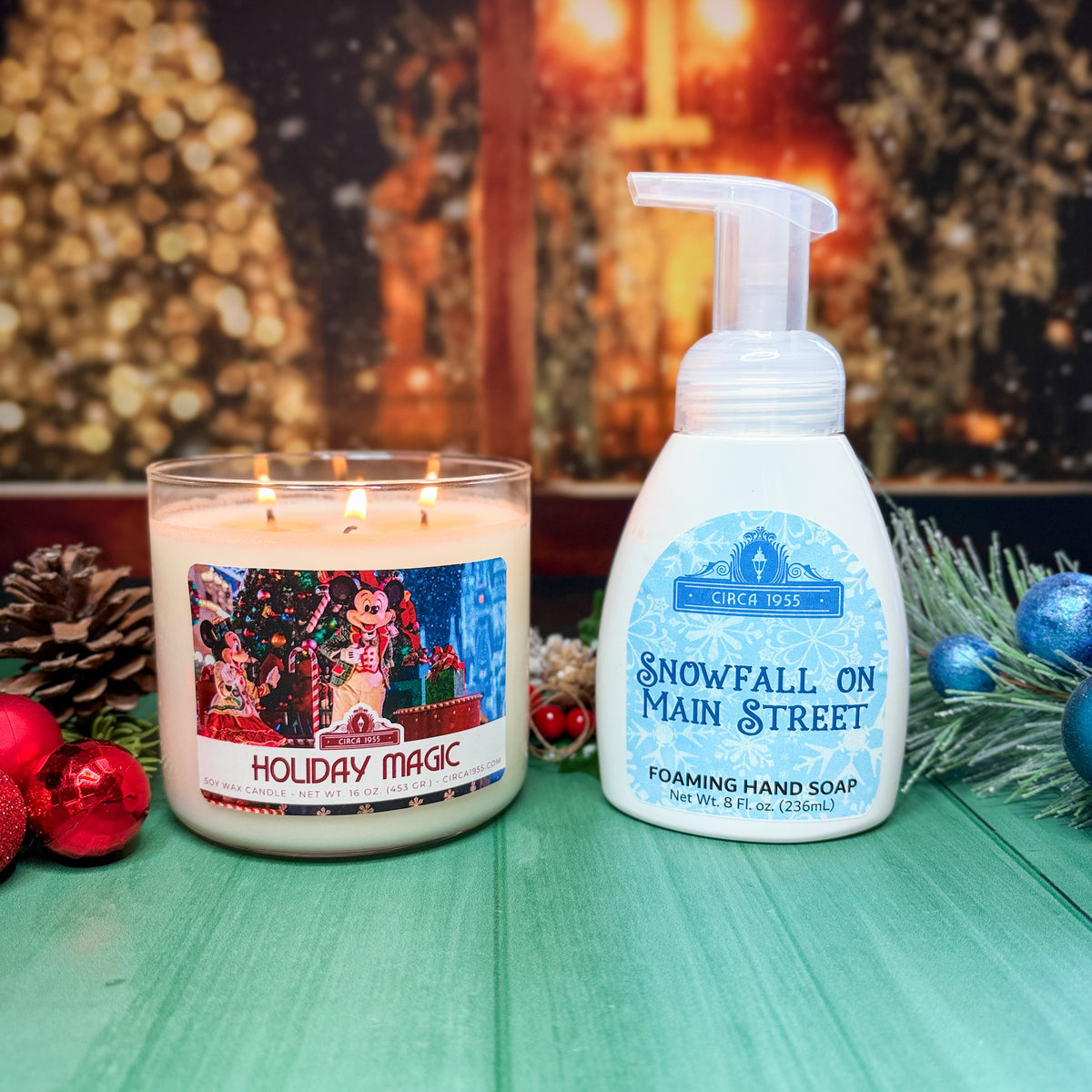Circa 1955 Candle Box - Three Wick: Explorer