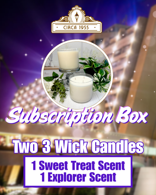Circa 1955 Subscription Box - Two Three Wicks