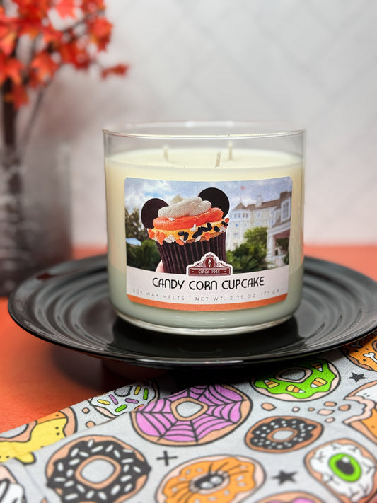 Candy Corn Cupcake