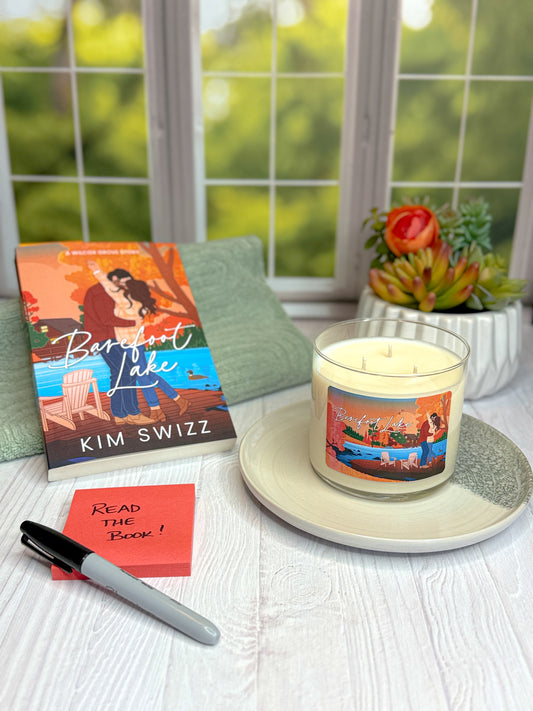 Barefoot Lake Three Wick Candle
