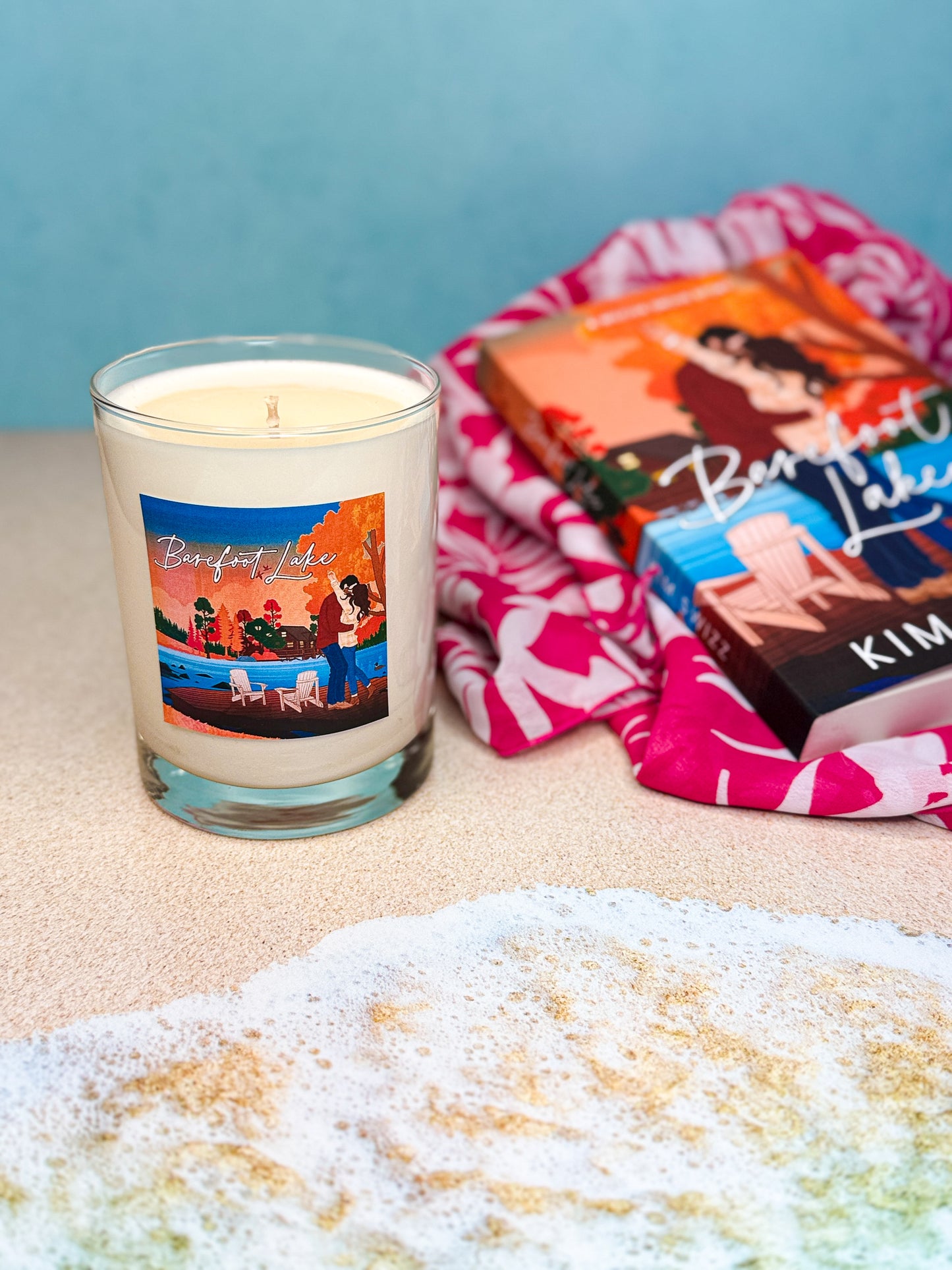 Barefoot Lake Tumbler Candle