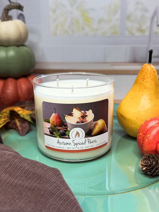 Autumn Spiced Pears
