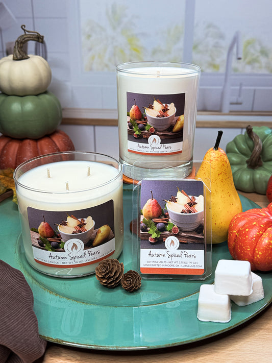 Autumn Spiced Pears