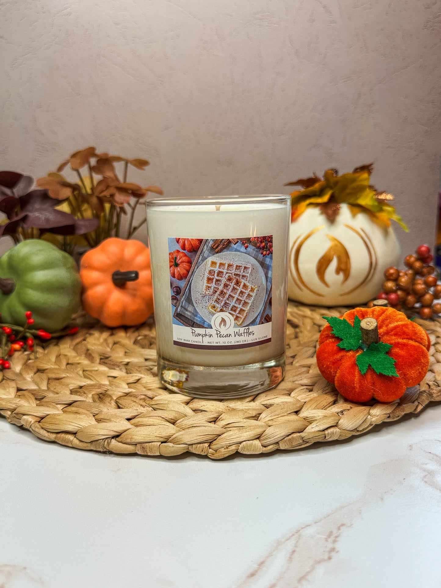 Pumpkin Pecan Waffles