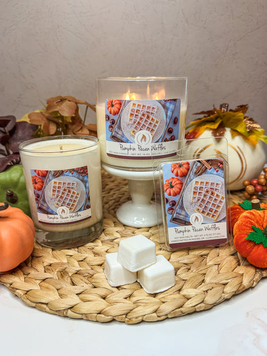 Pumpkin Pecan Waffles