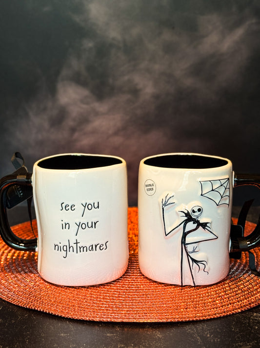 Jack Skellington Mug Candle