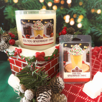 Egg Nog Gingerbread Shake