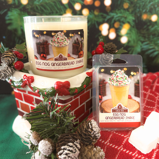 Egg Nog Gingerbread Shake