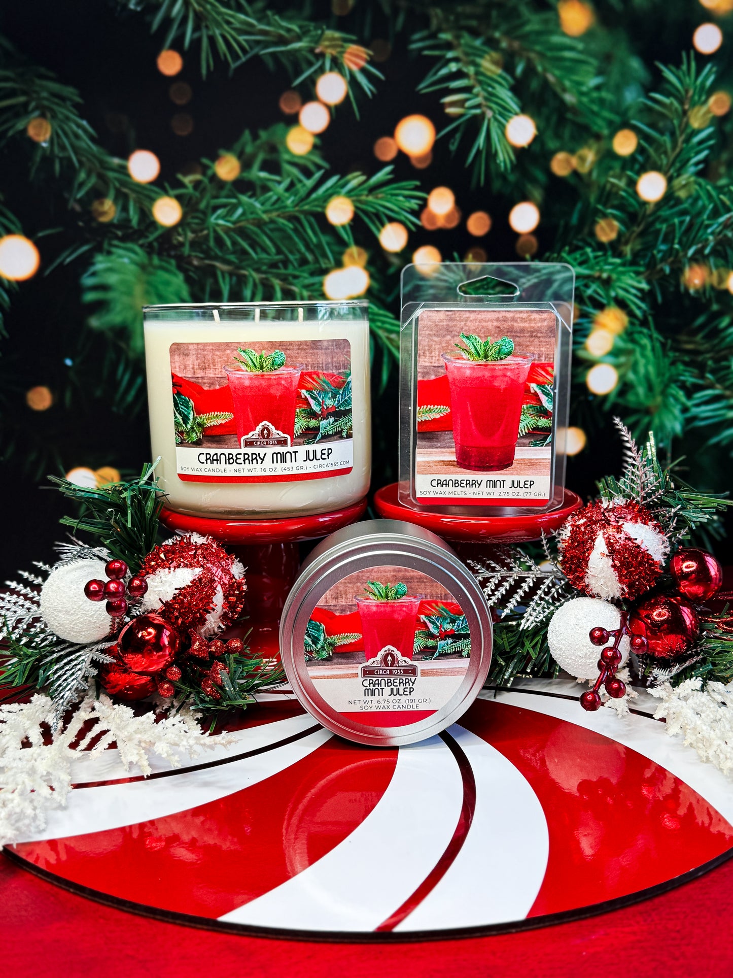 Cranberry Mint Julep