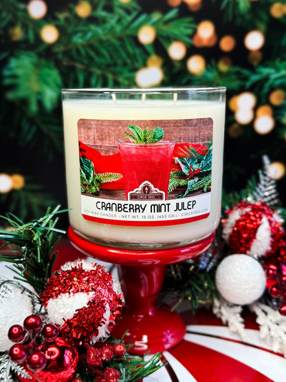 Cranberry Mint Julep