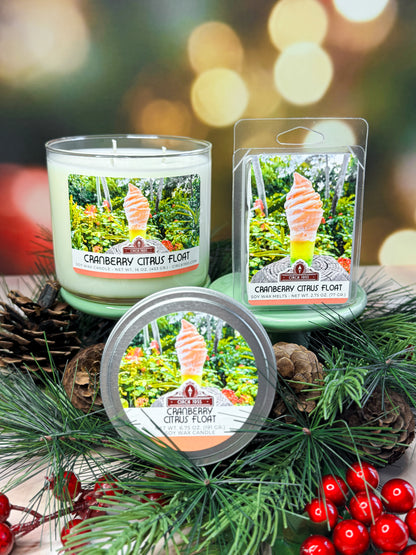 Cranberry Citrus Float