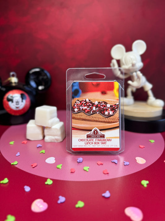 Chocolate Strawberry Lunch Box Tart