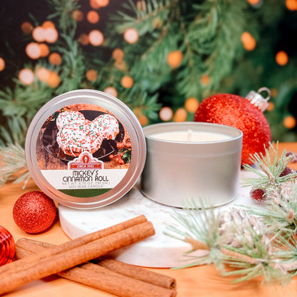 Mickey's Cinnamon Roll - Candles
