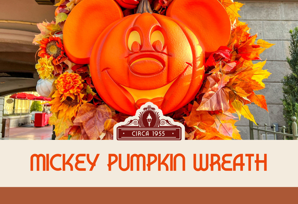 Mickey Pumpkin Wreath