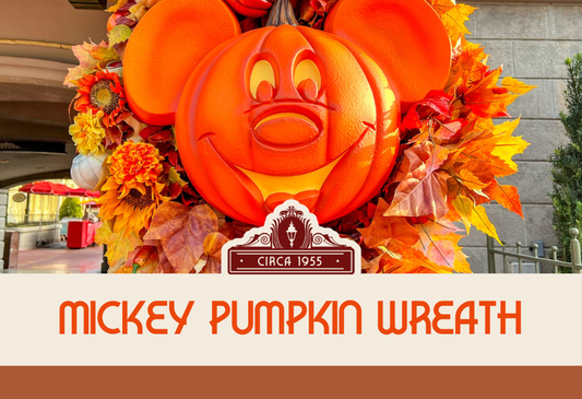 Mickey Pumpkin Wreath