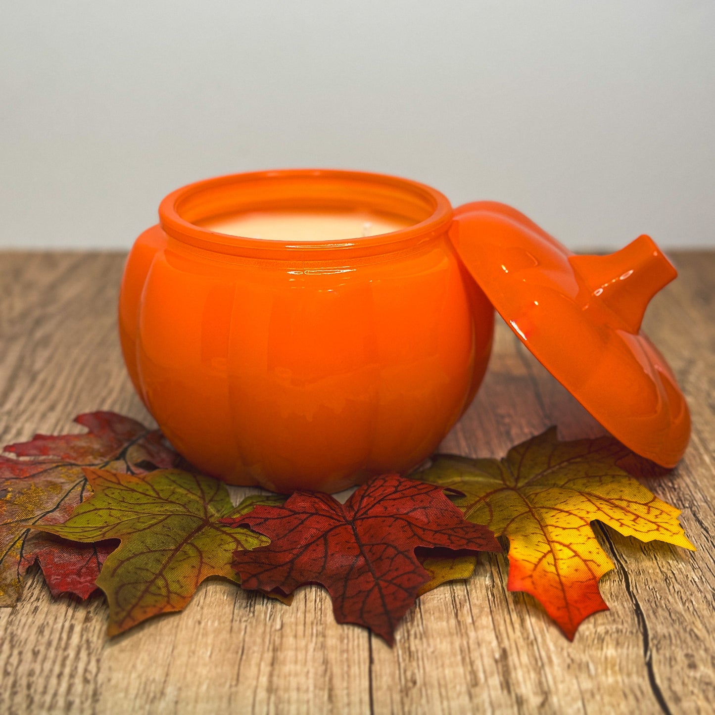 Orange Pumpkin Candle