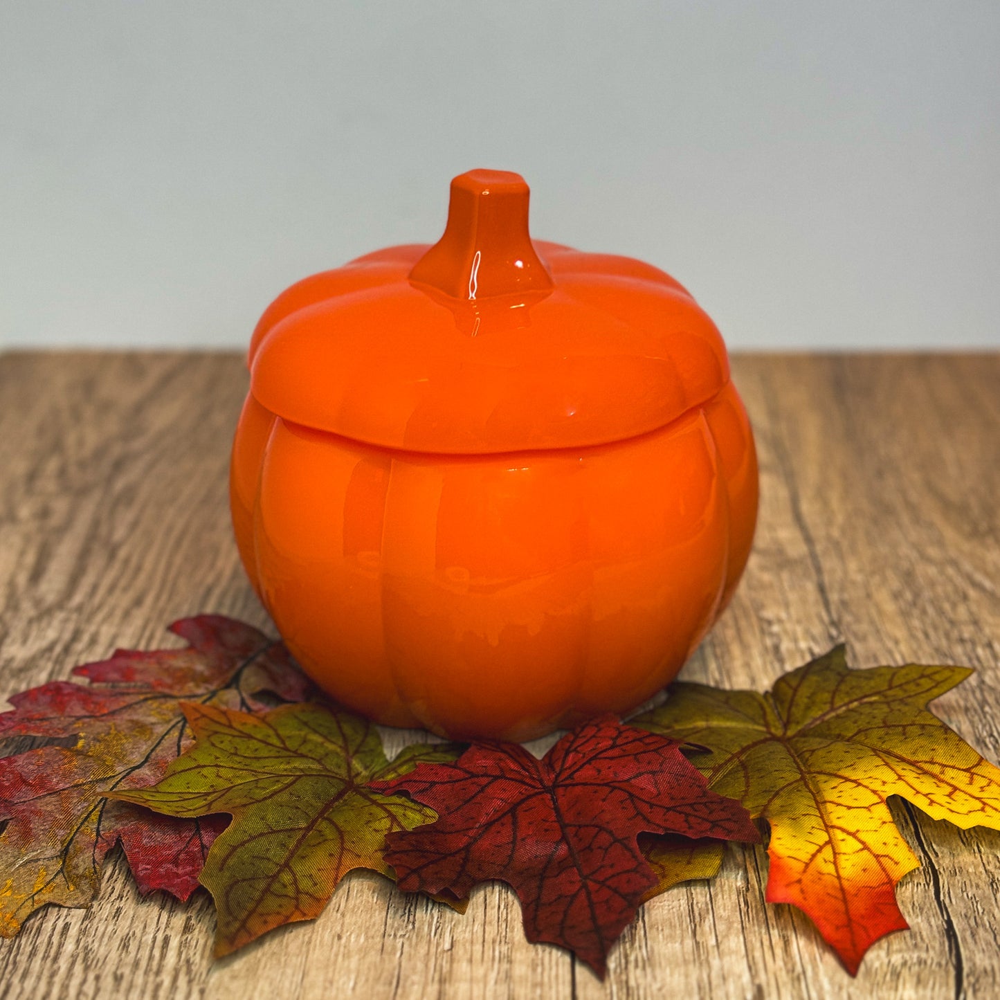 Orange Pumpkin Candle