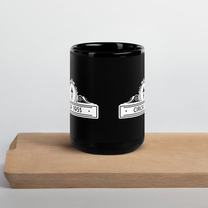 Circa 1955 Black Glossy Mug